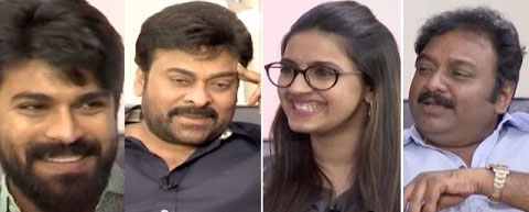 khaidi no 150,chiranjeevi,ram charan,vv vinayak,niharika,interview  ఆసక్తిగా సాగిన చిరు సమాధానాలు...! 